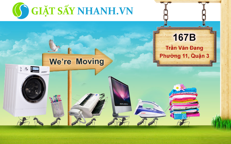 Giặt Sấy Nhanh - 167b Trần Văn Đang, P.11, Quận 3, Ho Chi Minh